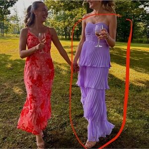 AW Bridal Lavender Dress